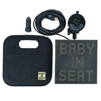 Baby In Seat Car Sign